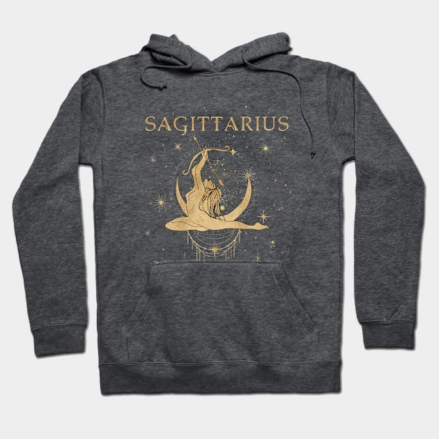 Sagittarius zodiac sign Hoodie by ArtStyleAlice